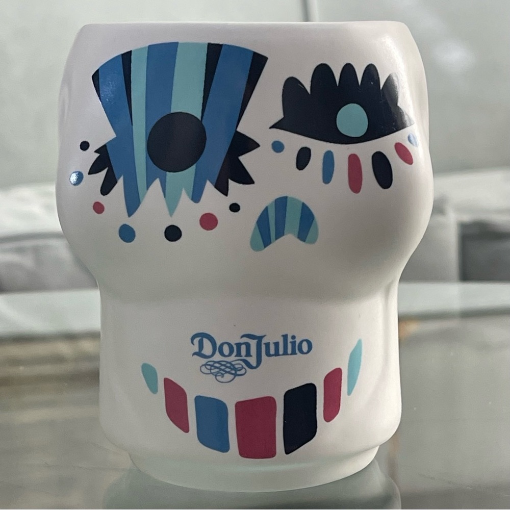 Don Julio Limited Edition Sugar Skull Mug design by Claudio Limon.